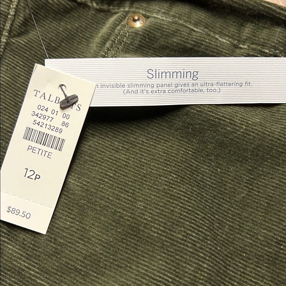 New Talbots corduroy Jegging - Picture 5 of 7